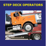 STEP DECK OPERATORS